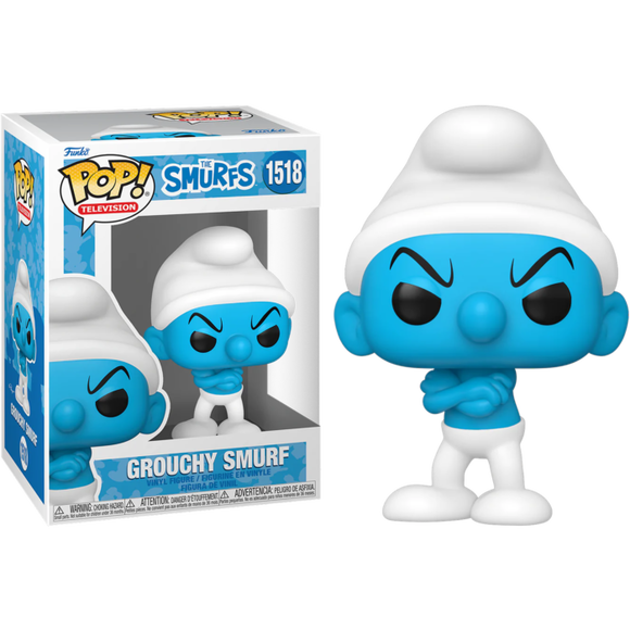 The Smurfs Grouchy Smurf Funko Pop #1518