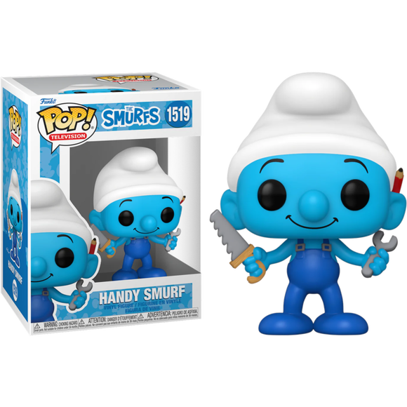 The Smurfs Handy Smurf Funko Pop #1519