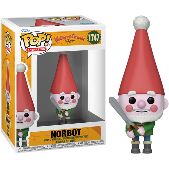 Wallace & Gromit Vengeance Most Fowl Norbot Funko Pop #1747