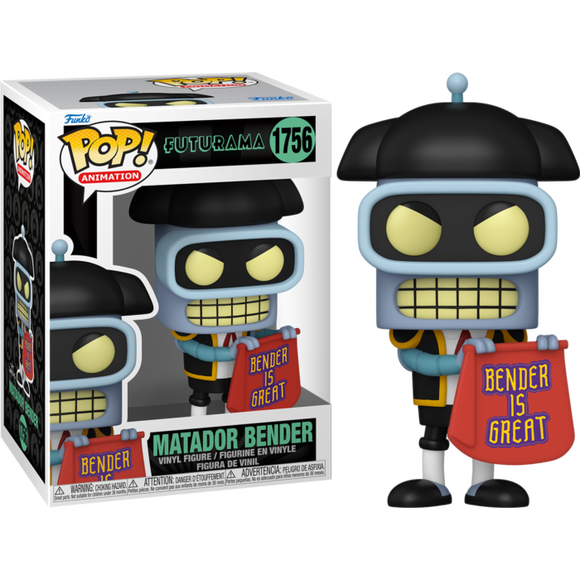 Futurama Matador Bender Funko Pop #1756
