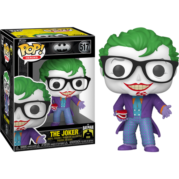 DC Batman 85th Anniversary The Joker with Teeth Funko Pop #517