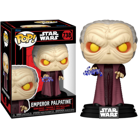 Star Wars Dark Side Emperor Palpatine Funko Pop #738
