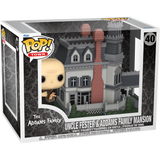 The Addams Family Uncle Fester & Addams Family Mansion Funko Pop #40