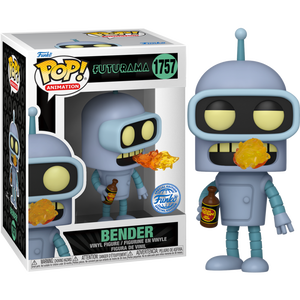 Futurama Bender with Fire Funko Pop #1757