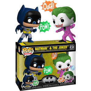 DC Batman 85th Anniversary Batman & The Joker Funko Pop 2 Pack