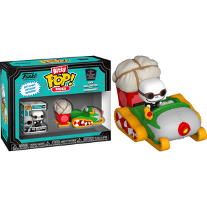 The Nightmare Before Christmas Jack Skellington with Snowmobile Bitty Pop Rides