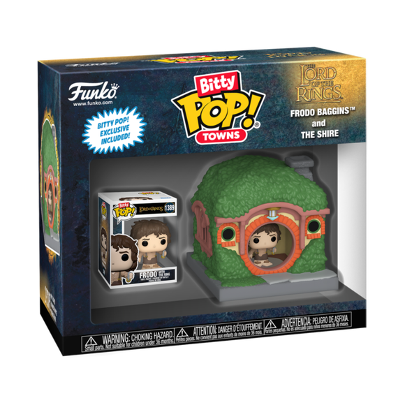 The Lord of the Rings Frodo Baggins & The Shire Bitty Pop Town