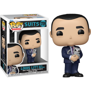 Suits Louis Litt with Mikado Funko Pop #1709