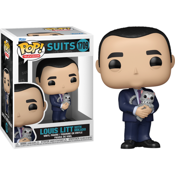 Suits Louis Litt with Mikado Funko Pop #1709