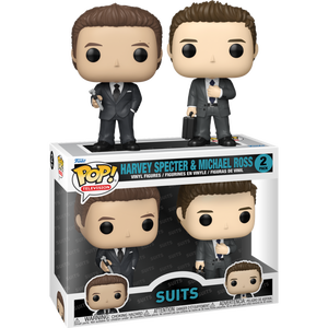 Suits Harvey Specter & Michael Ross Funko Pop 2 Pack