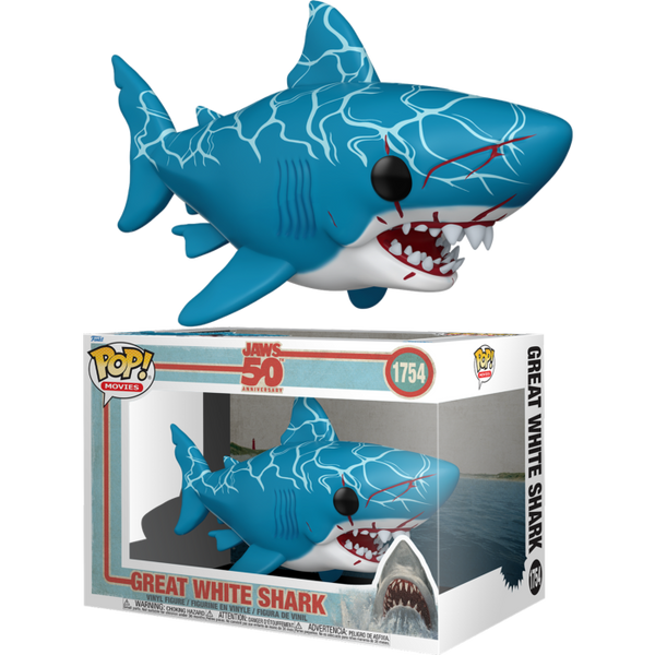 Jaws 50th Anniversary Great White Shark Funko Pop #1754