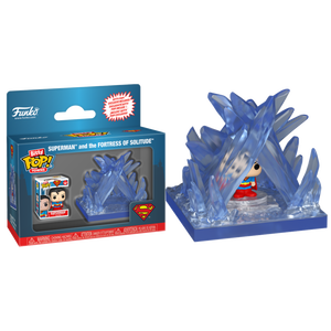 Superman & the Fortress of Solitude Funko Bitty Pop Town