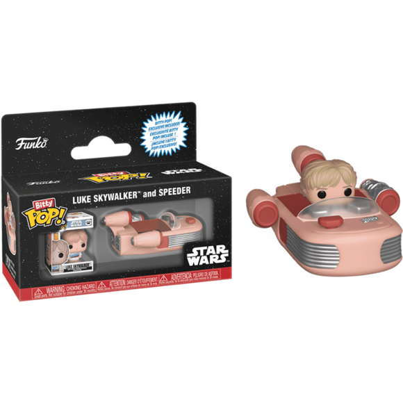 Star Wars Luke Skywalker with Speeder Funko Bitty Pop Ride