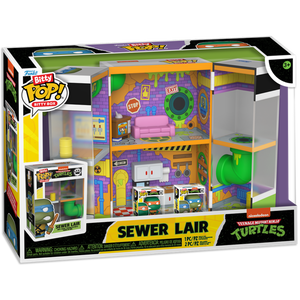 Teenage Mutant Ninja Turtles Sewer Lair Bitty Pop Box