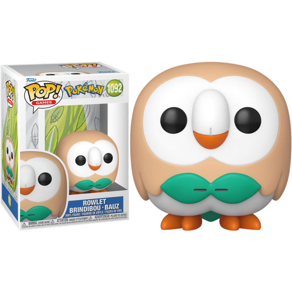 Pokémon Rowlet Funko Pop #1092