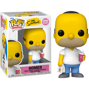 The Simpsons Homer Simpsons (Krusty Burger) Funko Pop #1737