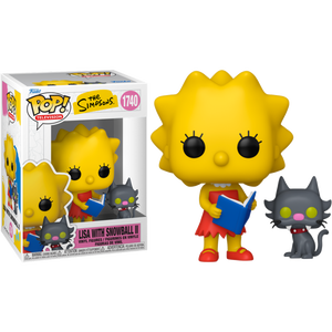 The Simpsons Lisa with Snowball II Funko Pop #1740