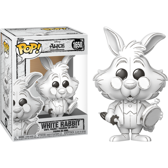 Disney Sketched White Rabbit Funko Pop #1650