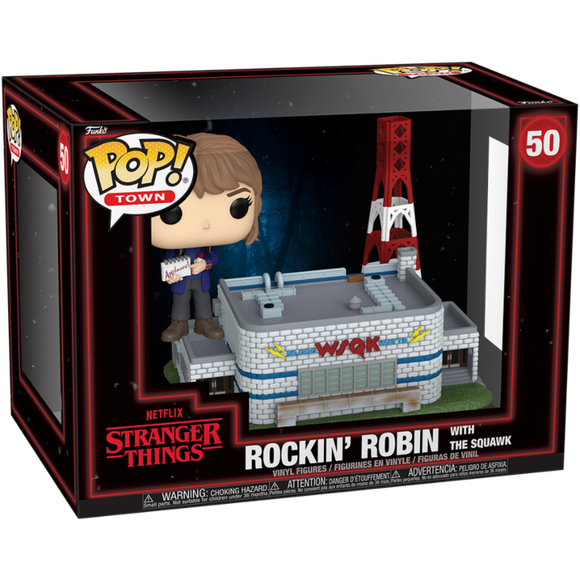 Stranger Things Series 5 Rockin' Robin with the Squawk Funko Pop #50
