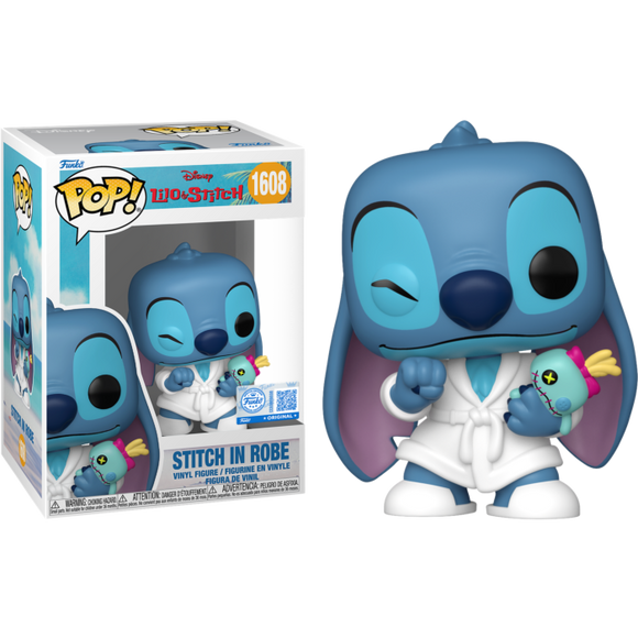 Disney Lilo & Stitch Stitch in Robe Funko Pop #1608