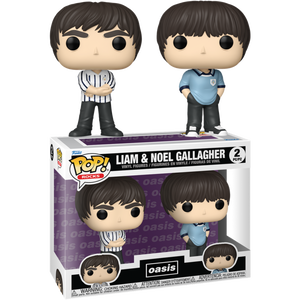 Oasis Liam & Noel Gallagher 2 pack Funko Pop – Titan Pops