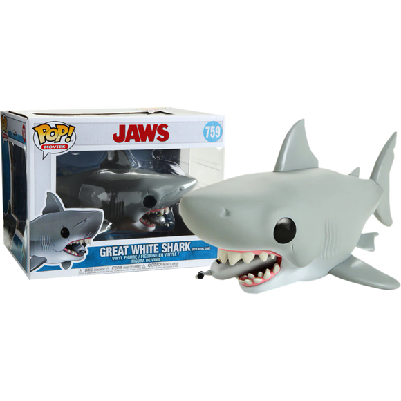 Jaws Great White Shark with Diving Tank Funko Pop #759