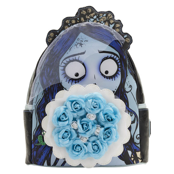 Corpse Bride Emily Bouquet Loungefly Mini Backpack