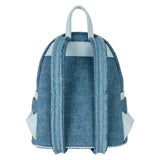 Disney Dogs Faux Denim Loungefly Mini Backpack