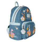 Disney Dogs Faux Denim Loungefly Mini Backpack