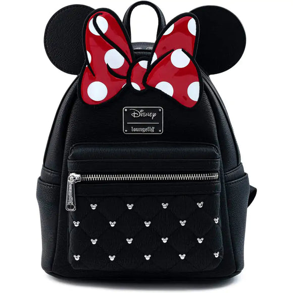 Disney Minnie Mouse bow Loungefly Mini Backpack