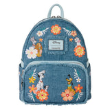 Disney Dogs Faux Denim Loungefly Mini Backpack