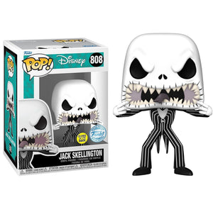 Disney The Nightmare Before Christmas Jack Skellington GITD Funko Pop #808