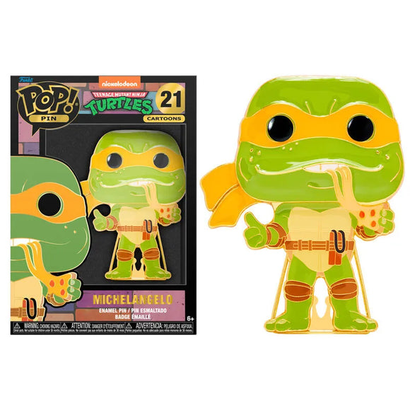 Teenage Mutant Ninja Turtles Michelangelo Funko Pop Enamel Pin #21