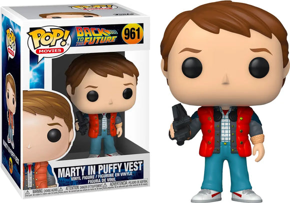 Back to the Future Marty in Puffy Vest Funko Pop #961