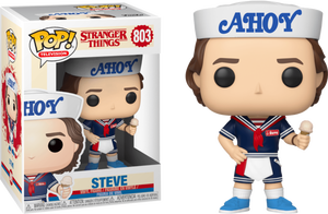 Stranger Things Steve with Ice Cream Funko Pop #803