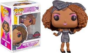 Whitney Houston How Will I Know Diamond Glitter Funko Pop #70