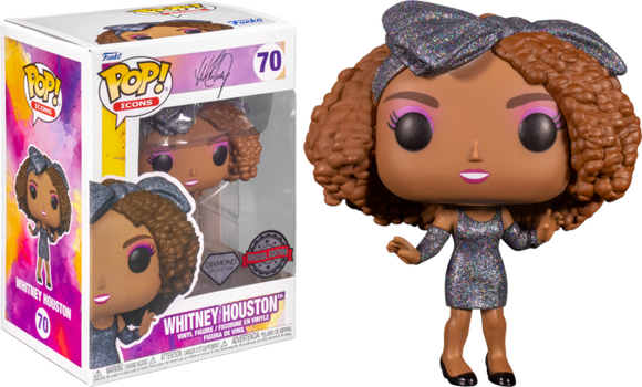 Whitney Houston How Will I Know Diamond Glitter Funko Pop #70