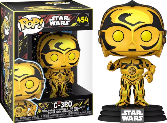 Star Wars Retro Series C-3PO Funko Pop #454