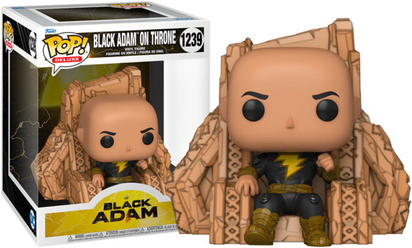 Black Adam on Throne Funko Pop #1239