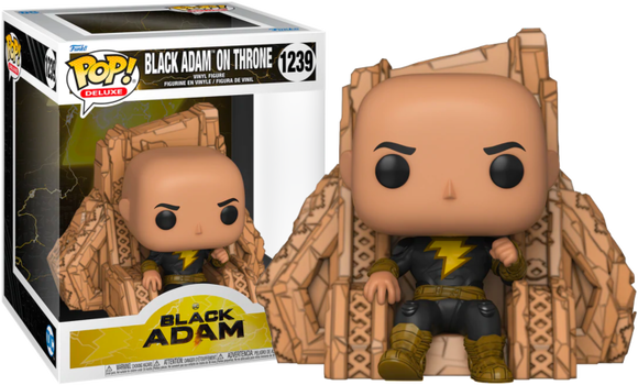 Black Adam on Throne Funko Pop #1239