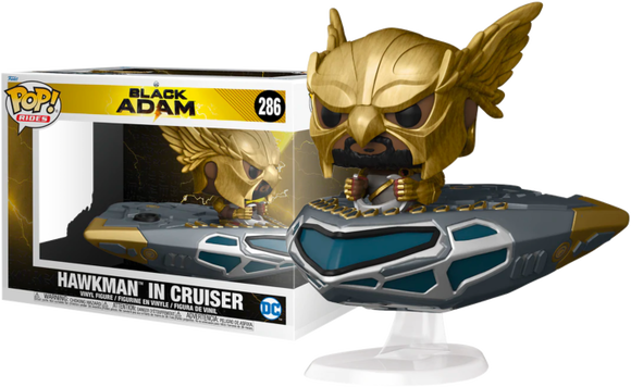 Black Adam Hawkman in Cruiser Funko Pop #286