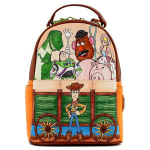 Pixar Loungefly Toy Story 25th Anniversary Mini Backpack