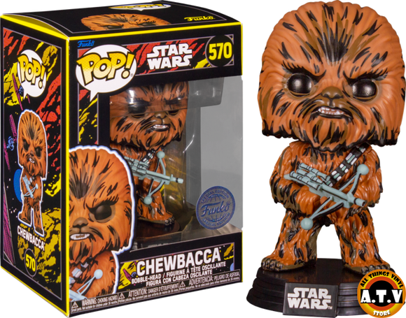 Star Wars Retro Series Chewbacca Funko Pop #570