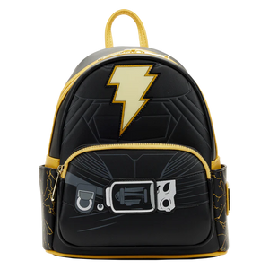 DC Loungefly Black Adam Light Up Mini Backpack