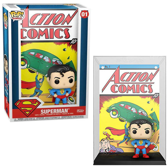 DC Superman Comic Book Cover Funko Pop #01