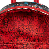 Marvel Loungefly Avengers Floral Tattoo Mini Backpack
