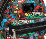 Marvel Loungefly Avengers Print Mini Backpack