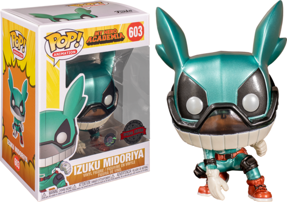 My Hero Academia Izuku Midoriya Metallic Funko Pop #603