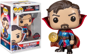 Marvel The Multiverse of Madness Doctor Strange Metallic Funko Pop #1000