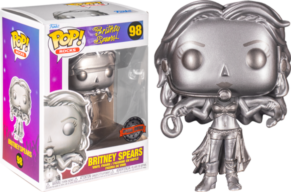 Britney Spears Metallic Slave 4 U Funko Pop #98